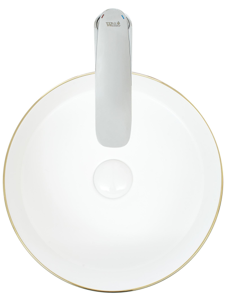 Раковина накладная WeltWasser WW SK ELBACH 3134 LSGW