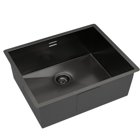 Кухонная мойка Reflexion Como RX2054BL оружейная сталь