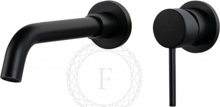 Cмеситель для раковины FILARETE Roun FL4020 (Черный матовый)