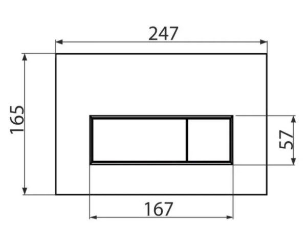 Сет 4в1 система инсталляции AlcaPlast AM101/1120+M570+M91 (кнопка белая)