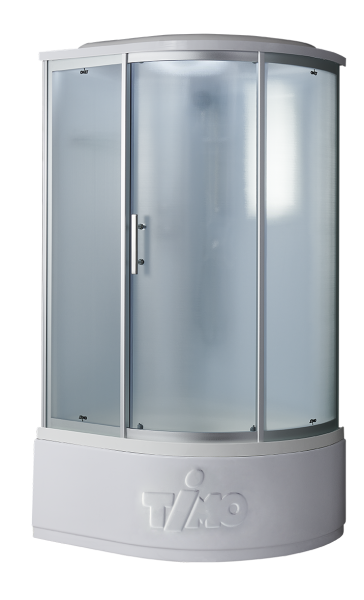 Душевая кабина Timo Standart Т-6610 Silver L  110*85*220, турецкая баня хамам