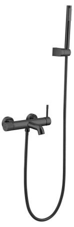 Смеситель для ванны с душем Boheme Uno 463-SGM shine gun metall