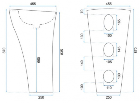 Умывальник Rea Agnes U9906