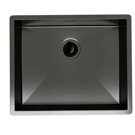Кухонная мойка Reflexion Como RX2054BL оружейная сталь
