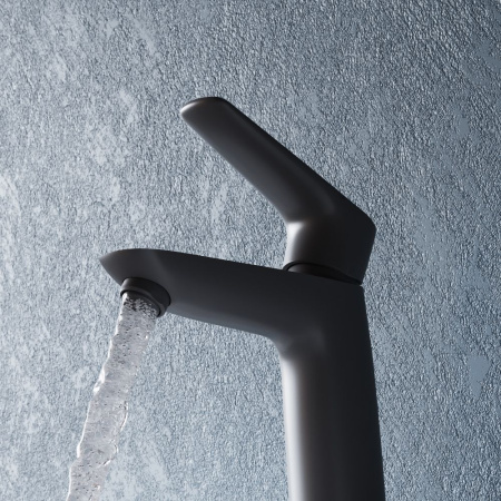 Смеситель для умывальника Dorff D40102122 Prime new, черный