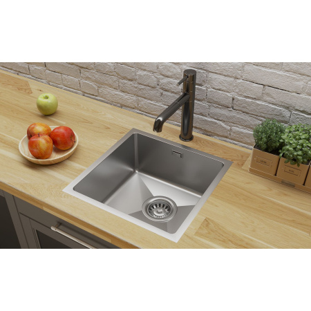 Кухонная мойка Grandex Aqua Proline 303413, сатин