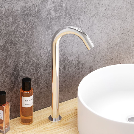 360280000 Scandinavian Pure Смеситель для умывальника Damixa cенсорный, высокий, хром