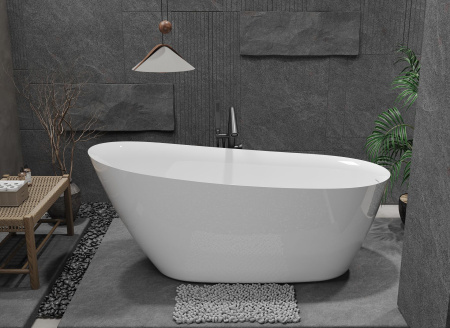 Ванна AQUAme акриловая отдельностоящая AQM3503GW