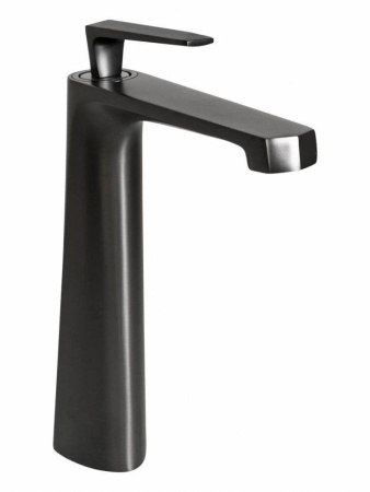 Cмеситель для раковины Высокий Hansberge H2068 Графит