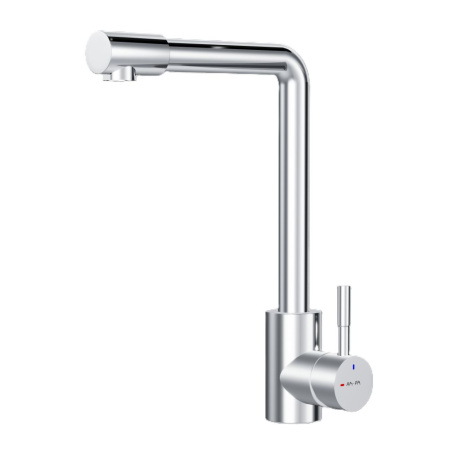 F85B05000 X-Joy S, Смеситель для кухни AM.PM с L-изливом, хром