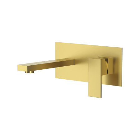 Встраиваемый смеситель для раковины D&K Bayern.Liszt DA1514407, матовое золото