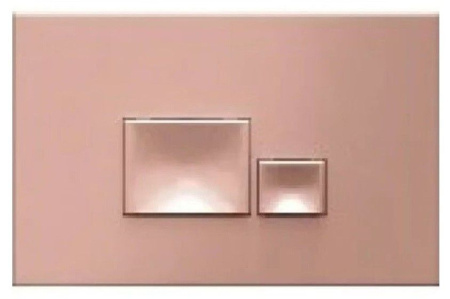 Клавиша смыва ISVEA Axis Piazza для унитаза  246*26*164  лососевый 54MJ0108I