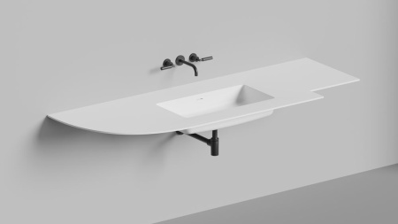 Раковина столешница Salini ONDA PLUS 72, белый, 14022031MN