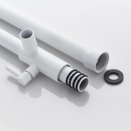 Душевая система Shevanik S6136C, белый