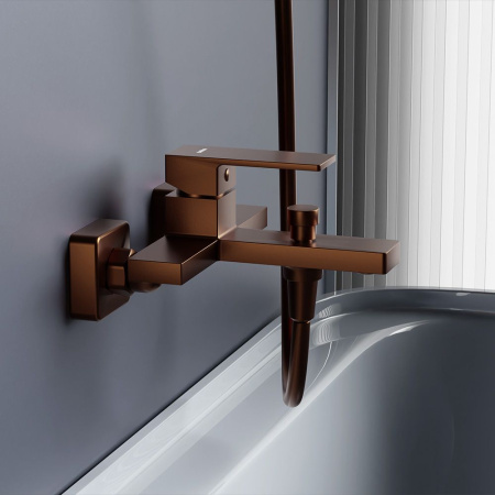 531000500 Gala, Смеситель для ванны и душа AM.PM, розовое золото