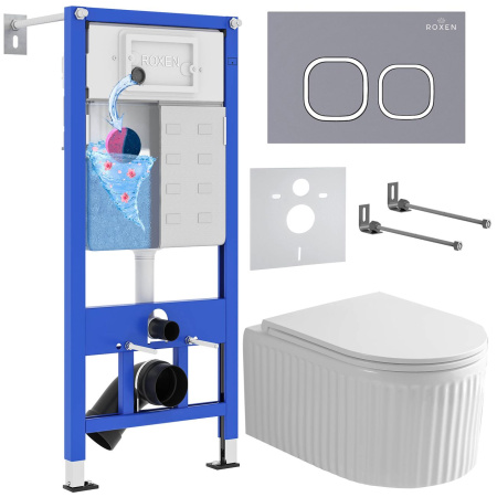 Комплект 6 в 1 Roxen StounFix Dual Fresh 968280 (состоит из: 710200, Santi 410280DG, 530200-01)