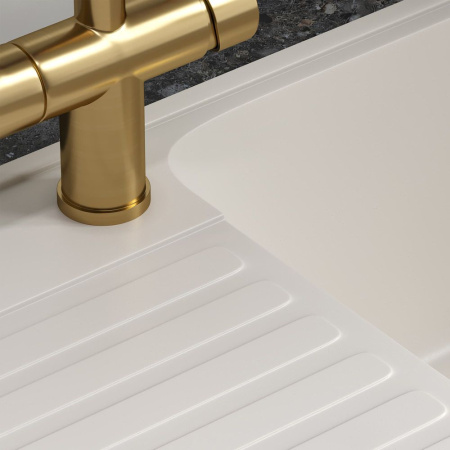 Кухонная мойка Reflection Bolero RF0574WH, белый