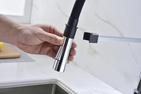 Смеситель для кухни Paulmark HALT Ha214021-CR, хром