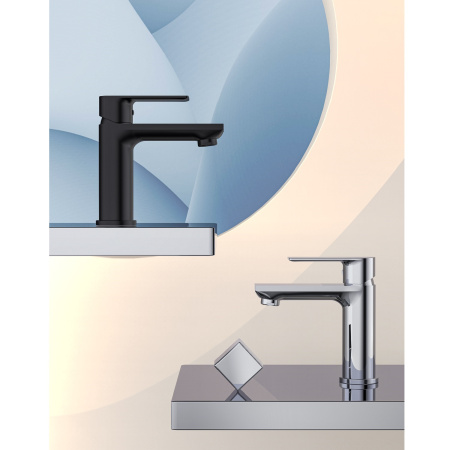 Смеситель для раковины Splenka S05.10.06, черный