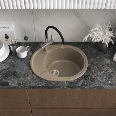 Кухонная мойка Reflection Allonge RF0658BE, бежевый