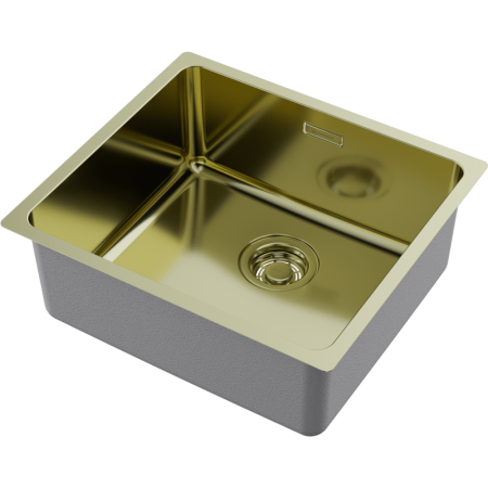Кухонная мойка Omoikiri Tadzava 49-U/I-LG нерж. сталь/светлое золото 4993263