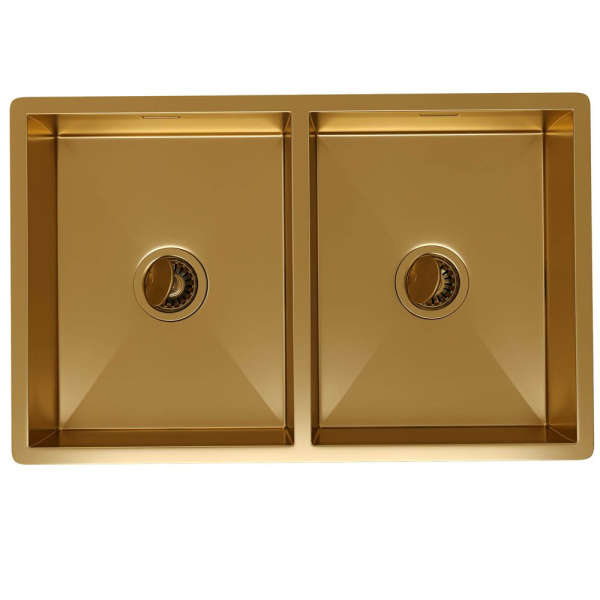 Кухонная мойка Reflexion Garda RX2170GD брашированное золото