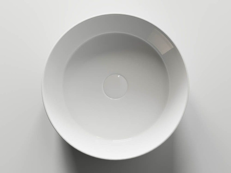 Умывальник чаша накладная круглая Ceramicanova Element 360*360*120мм, Белый, CN5001