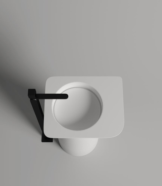 Раковина накладная Salini NINFEA 02, белый, 110521M