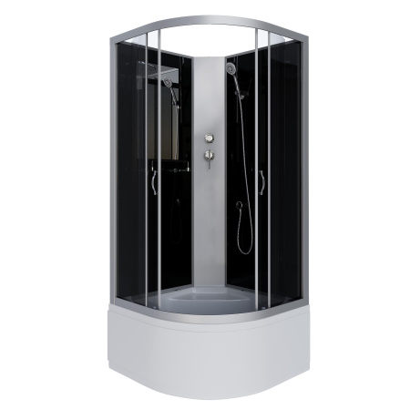 Душевая кабина Niagara Classic NG-2508-14BK (90х90х200) высокий поддон(40см),стекло тонированное