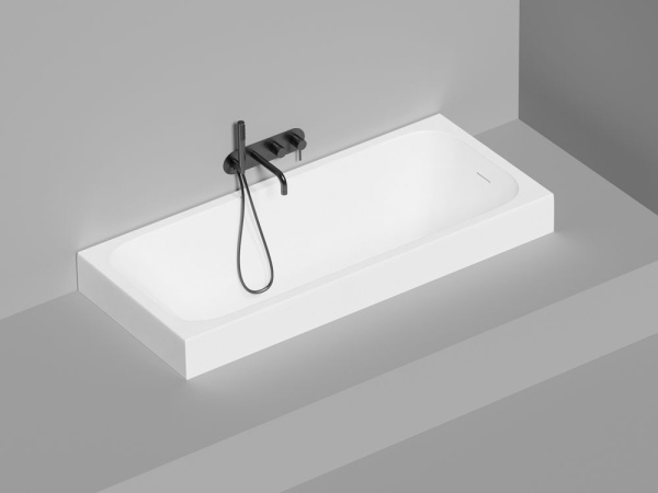 Ванна встраиваемая Salini ORLANDA KIT 160x70 покраска по RAL полностью, S-Stone, матовый 102125MF