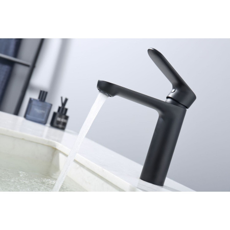 Смеситель для раковины Splenka S222.10.06, черный