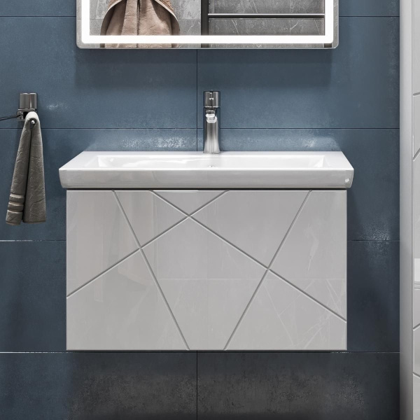 Тумба под раковину подвесная VIGO Geometry 033, 60 см