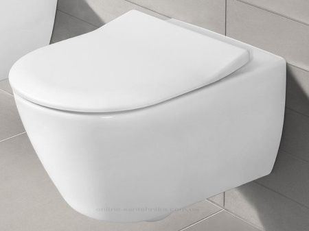 Унитаз подвесной Villeroy&Boch Subway 2.0 5614R201 с сиденьем микролифт