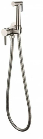 Смеситель встраиваемый с гигиеническим душем Grocenberg GB001 Никель
