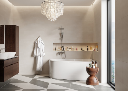 Акриловая ванна VAGNERPLAST MELITE 160x105 Right