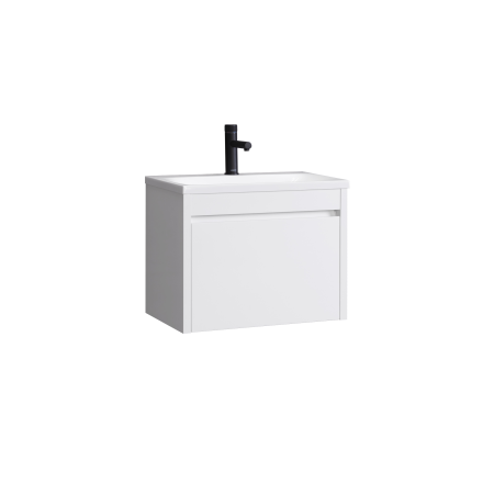 Тумба под умывальник Belux Мадрид 60-01 подвесная, белый глянцевый