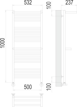 TERMINUS Аврора с 2-мя/п П20 500х1000