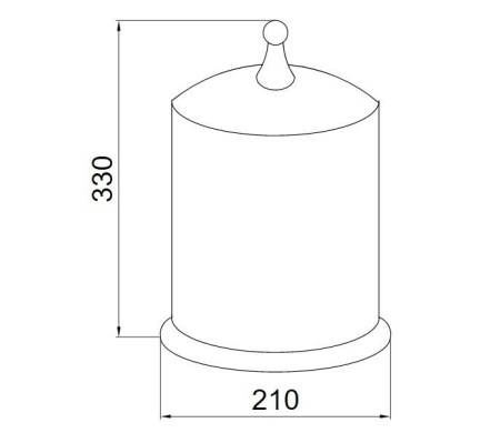 Ведро Boheme BRILLANTE, 10437