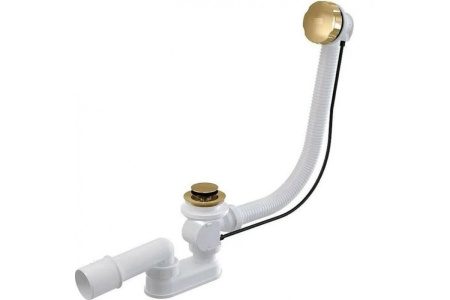 Слив-перелив (полуавтомат, 100 см.) Vega V55К Гл000025727, бронза