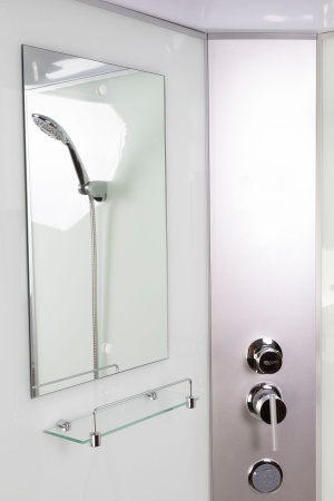 Душевая кабина Niagara Classic NG-2309-14BKG (100х100х200) высокий поддон(40см),стекло матовое