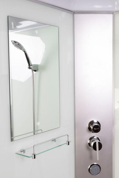 Душевая кабина Niagara Classic NG-2307-14BKG (80х80х200) высокий поддон(40см),стекло матовое