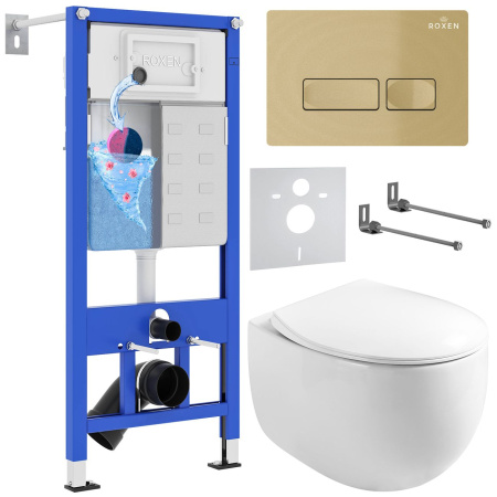 Комплект 6 в 1 Roxen StounFix Dual Fresh 968085 (состоит из: 710200, Caspia 410280GВ, 530170-01)