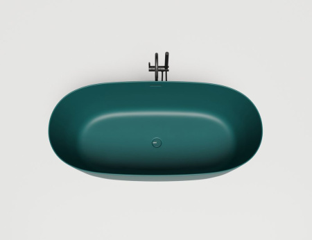 Ванна отдельностоящая Salini SOFIA 170x80 покраска по RAL полностью, S-Stone, матовый 102526MF