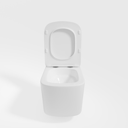 Унитаз подвесной Vincea Tornado Ultra VT1-32T, цвет белый, ультратонкое сиденье soft-close