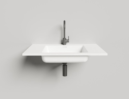 Раковина столешница Salini ONDA 80, белый, 1402201MF