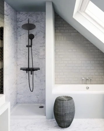 Душевая система Rea Vigo REA-P7001 (черный)