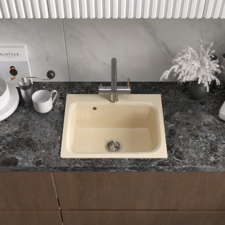 Кухонная мойка Reflexion Optima RX0952BE, бежевый