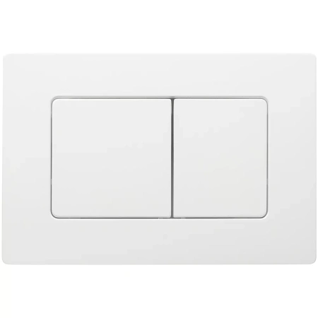 Кнопка смыва Veconi FLUSH V8, FLV8-W, 240х162х7, пластик, белый глянец