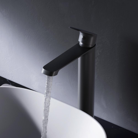 F8F92022 Func Смеситель для умывальника AM.PM высокий, черный