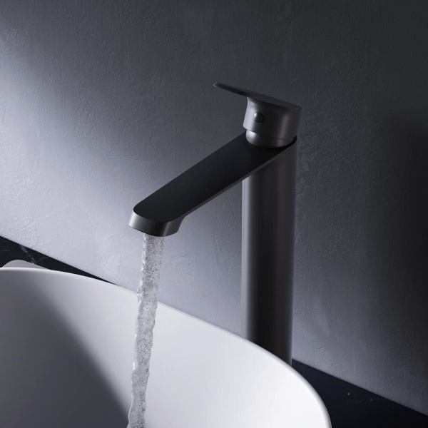 F8F92022 Func Смеситель для умывальника AM.PM высокий, черный